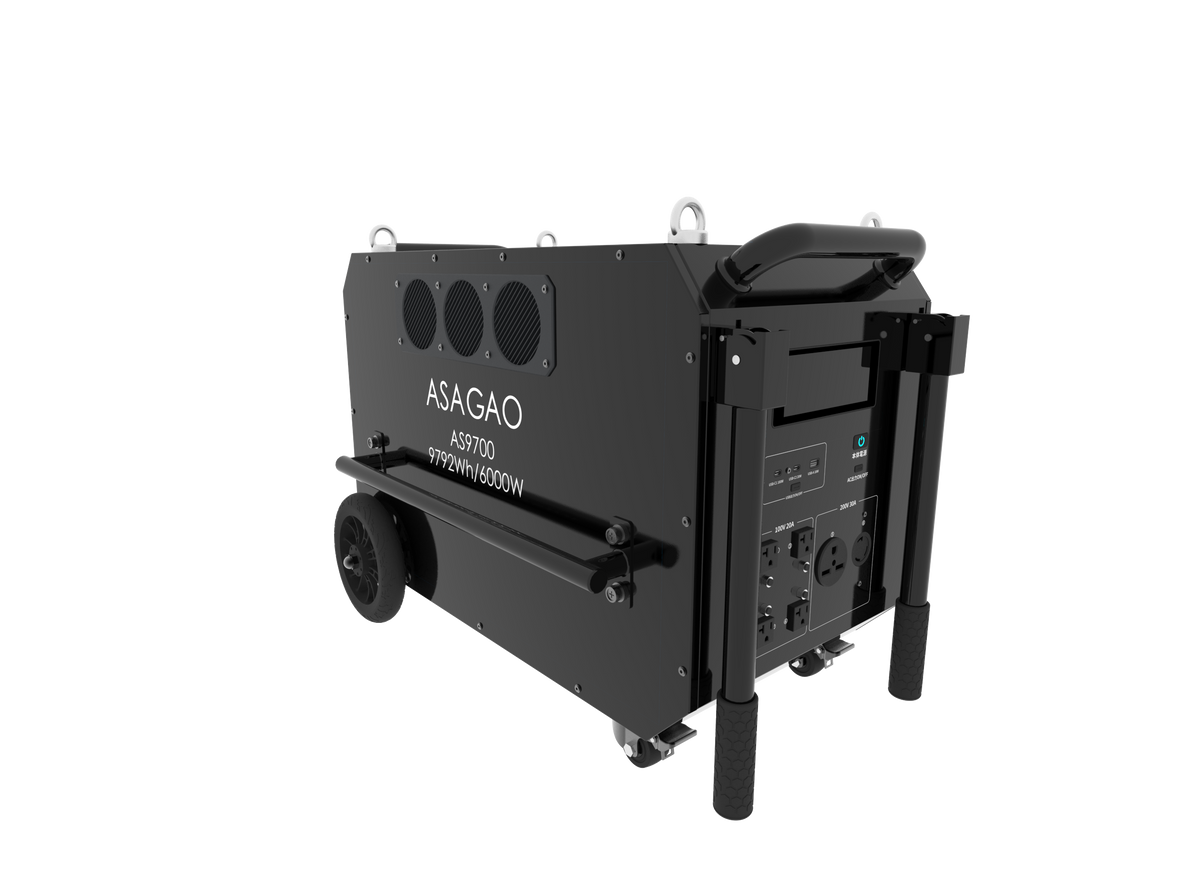ポータブル電源 STL-AP2025 アルコール消毒機能付きジェンマ箱入り新品 ASAGAO 大型ポータブル電源AS9700
