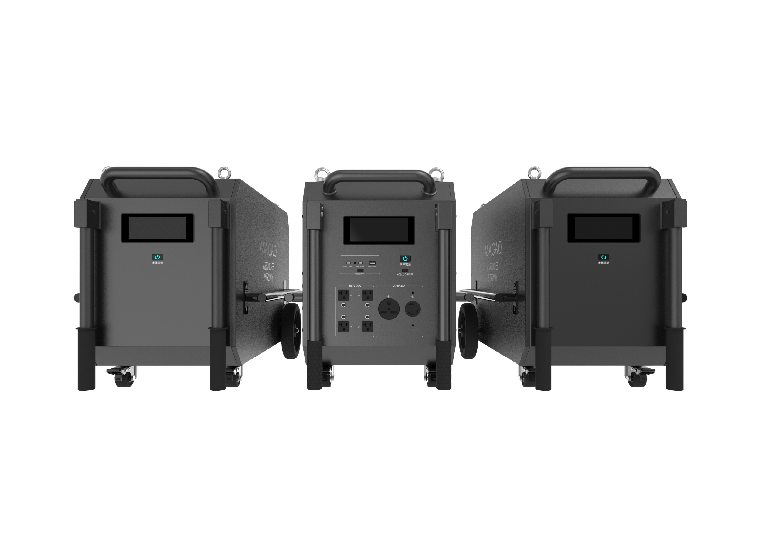 ASAGAO 大型ポータブル電源AS9700(9792Wh/6000W) ASAGAO 大型ポータブル電源AS9700(9792Wh/6000W)