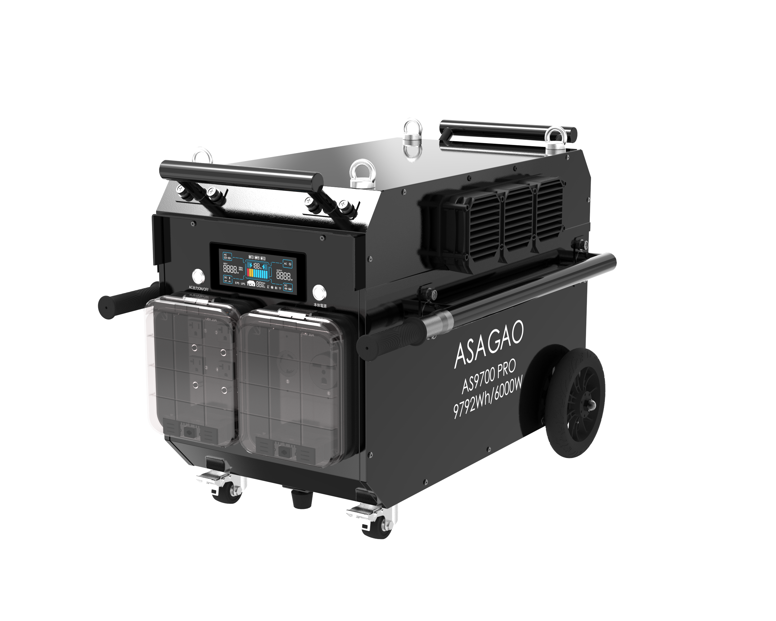 ASAGAO 大型電源AS9700PRO（9792Wh・6000W）