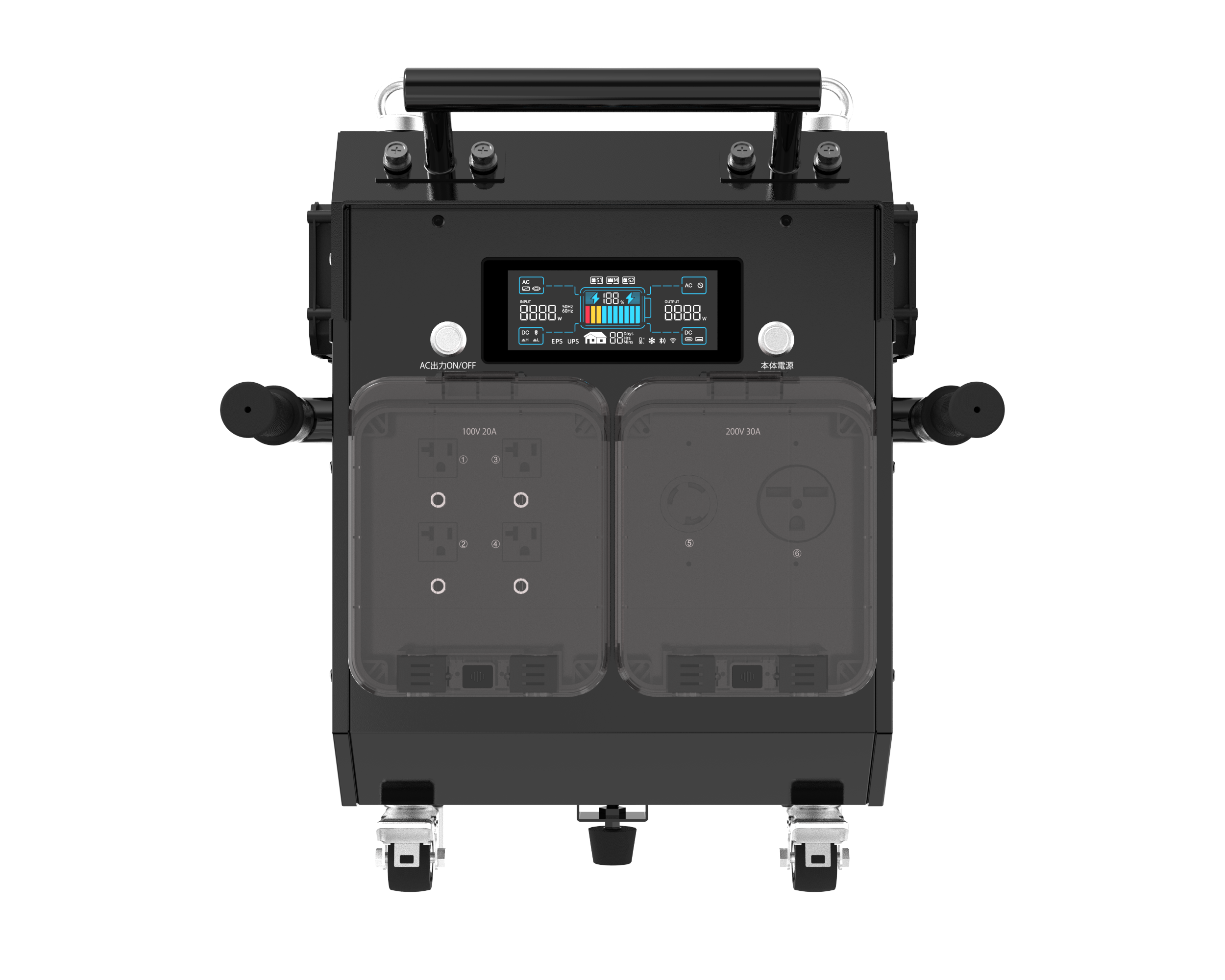 ASAGAO 大型電源AS9700PRO（9792Wh・6000W）