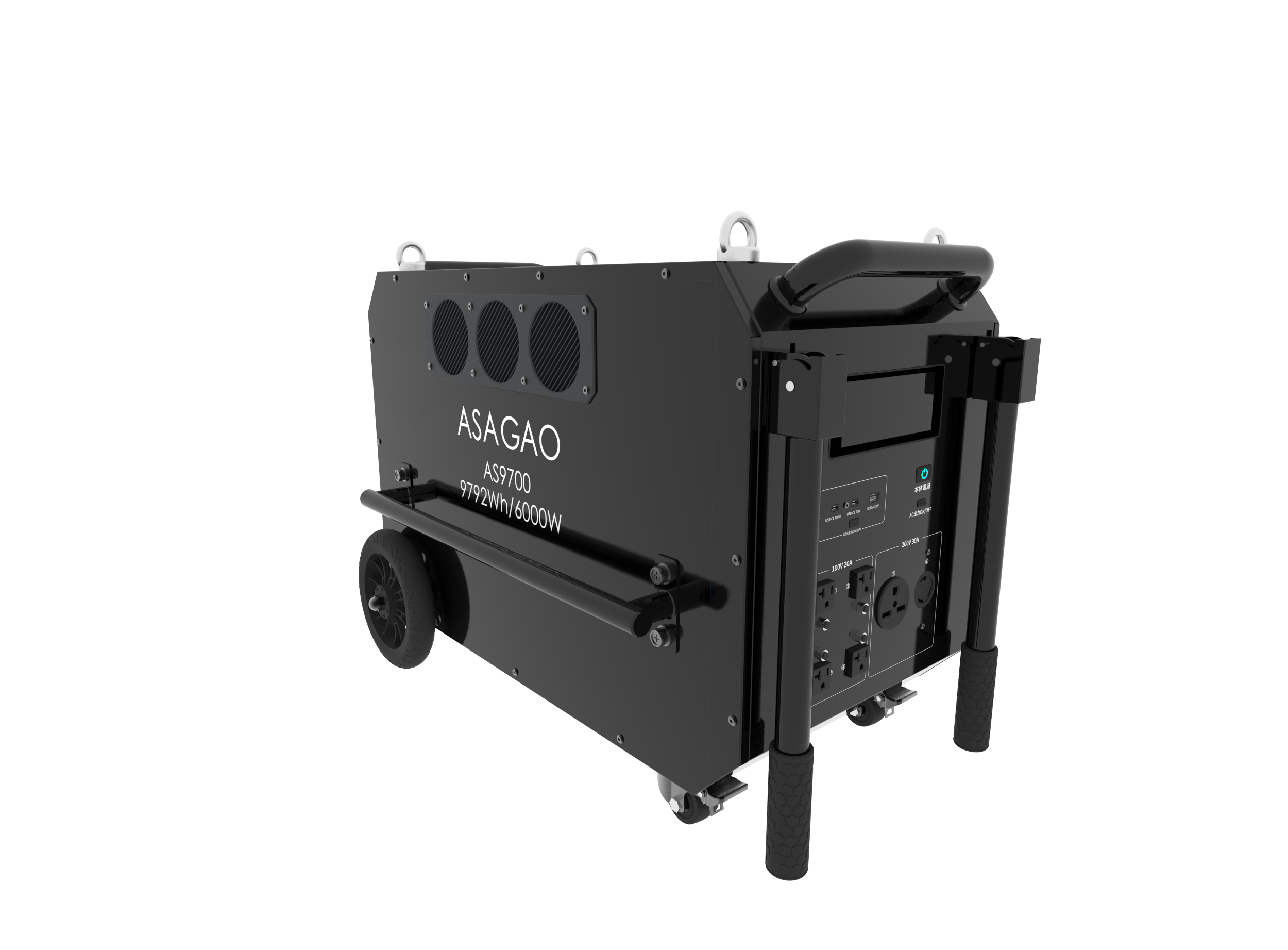 ASAGAO 大型ポータブル電源AS9700 ASAGAO 大型ポータブル電源AS9700